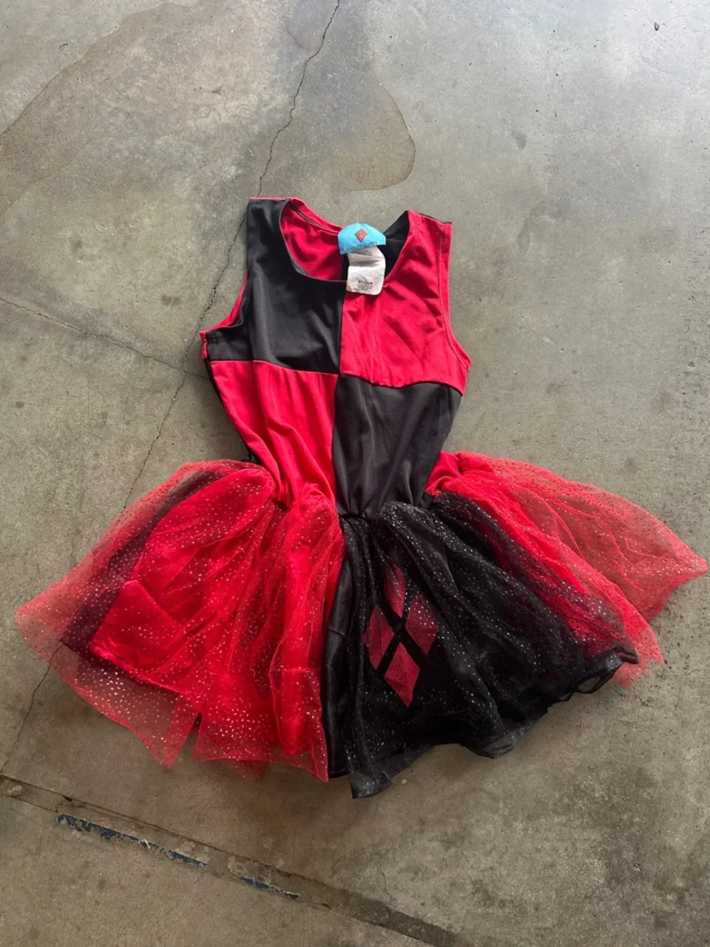 Harley Quinn BATMAN DC Comics Costume Dress by Rubie’s | Girls Medium 8-10